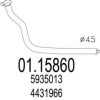MTS 01.15860 Exhaust Pipe